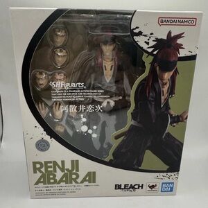 Bandai S.H. Figuarts RENJI ABARAI Bleach Thousand-Year Blood Figure sealed